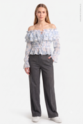Blusa con Hombros Descubiertos DAZY