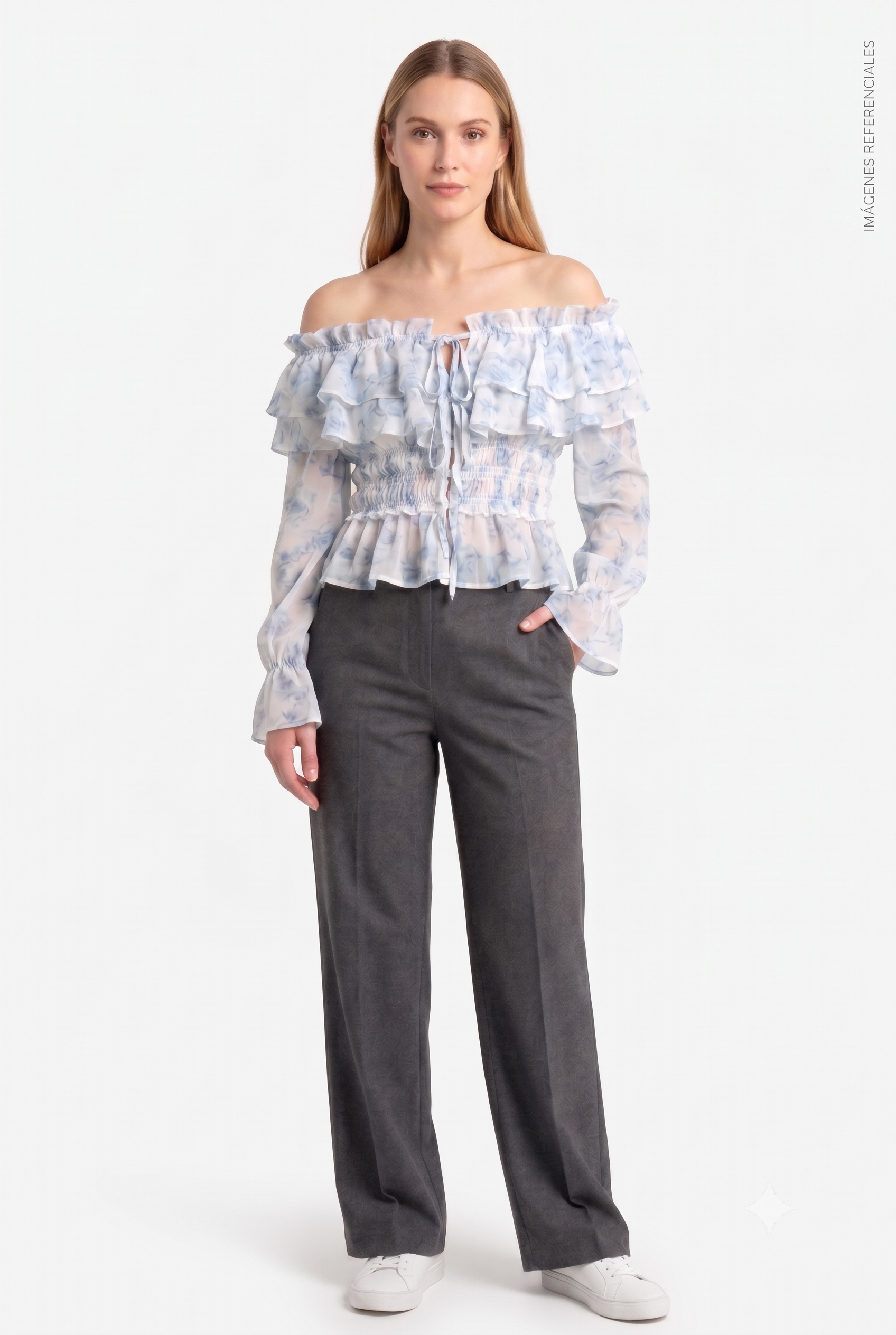 Blusa con Hombros Descubiertos DAZY