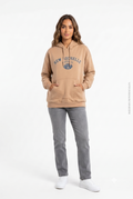 Sudadera Oversize con Capucha y Estampado Gráfico DAZY