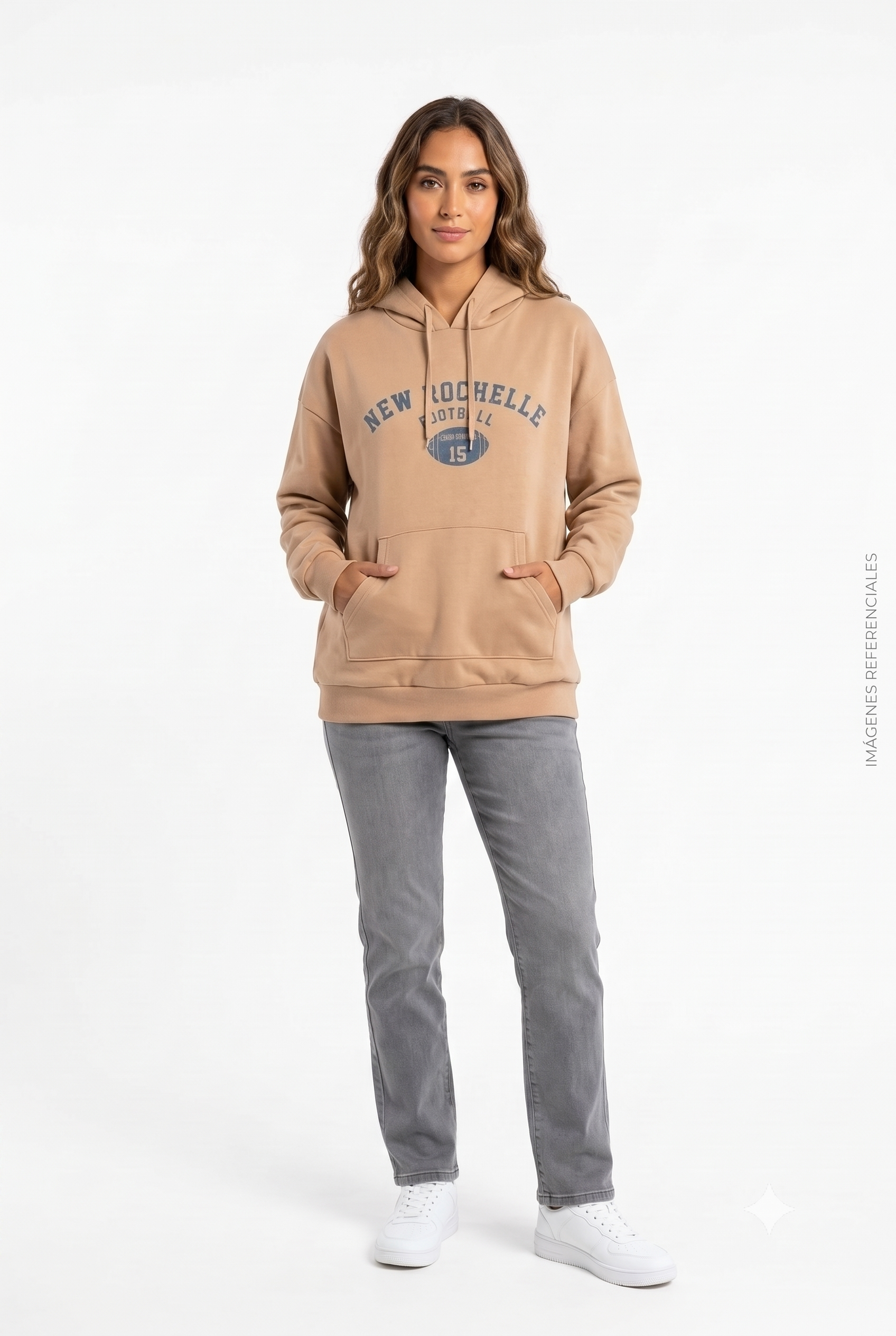 Sudadera Oversize con Capucha y Estampado Gráfico DAZY